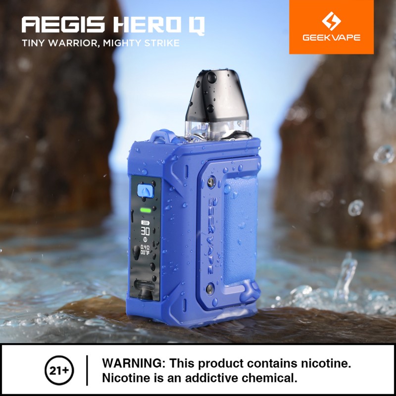 GeekVape AEGIS Hero Q Kit, q series cartridges, q series kits